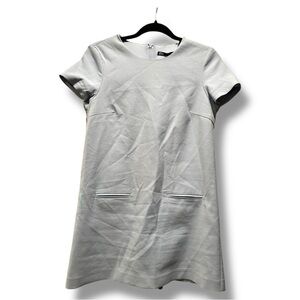 NEW Zara Light Blue Short Sleeve Shift Dress - Size Medium